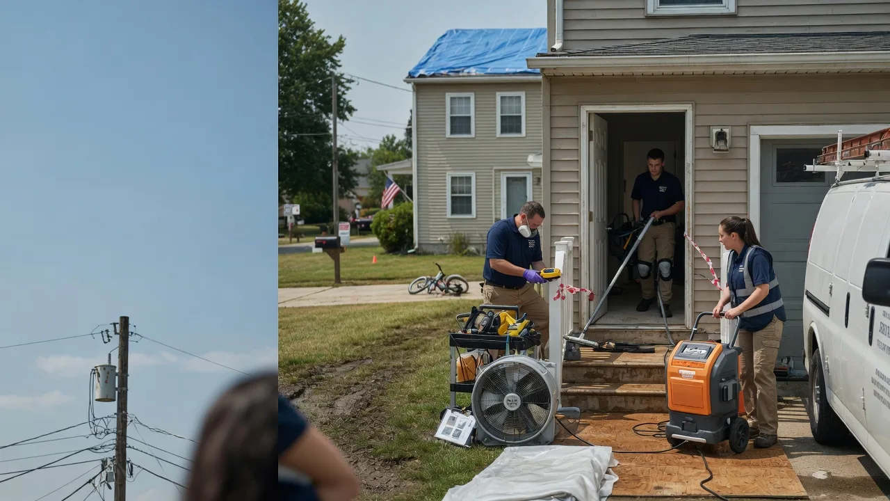 Water Damage Repair in Nineveh, IN near me
